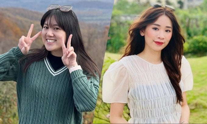Sương Mai (bìa trái) và Thùy Dương. Ảnh: Nhân vật cung cấp