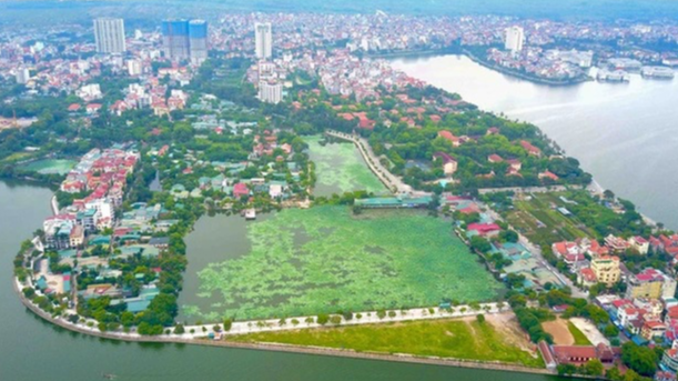 Aprobación de la planificación detallada del eje espacial central de la península de Quang An