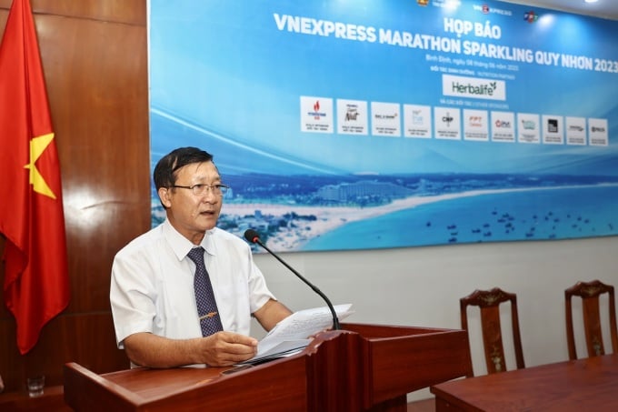 Mr. Ta Xuan Chanh - Director of the Department of Culture and Sports of Binh Dinh province. Photo: Quynh Tran