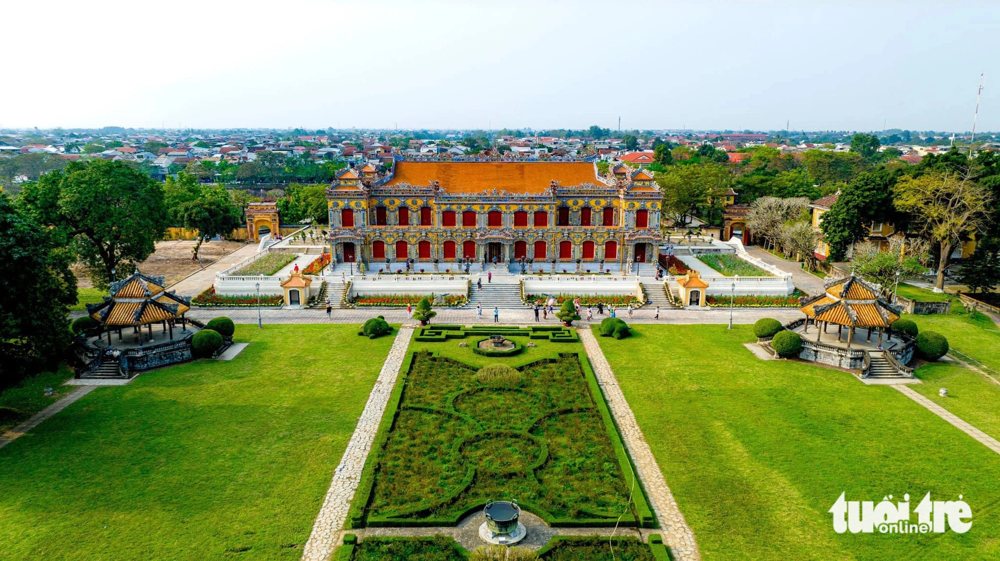 Inauguración de la Semana del Festival de Hue 2024 en el Palacio Kien Trung