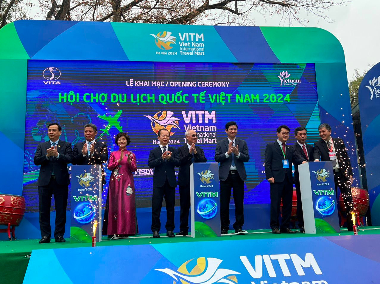 Inauguración del Vietnam International Travel Mart 2024 (VITM 2024).