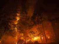 Contaminación del aire causada por incendios forestales en California, EE.UU.