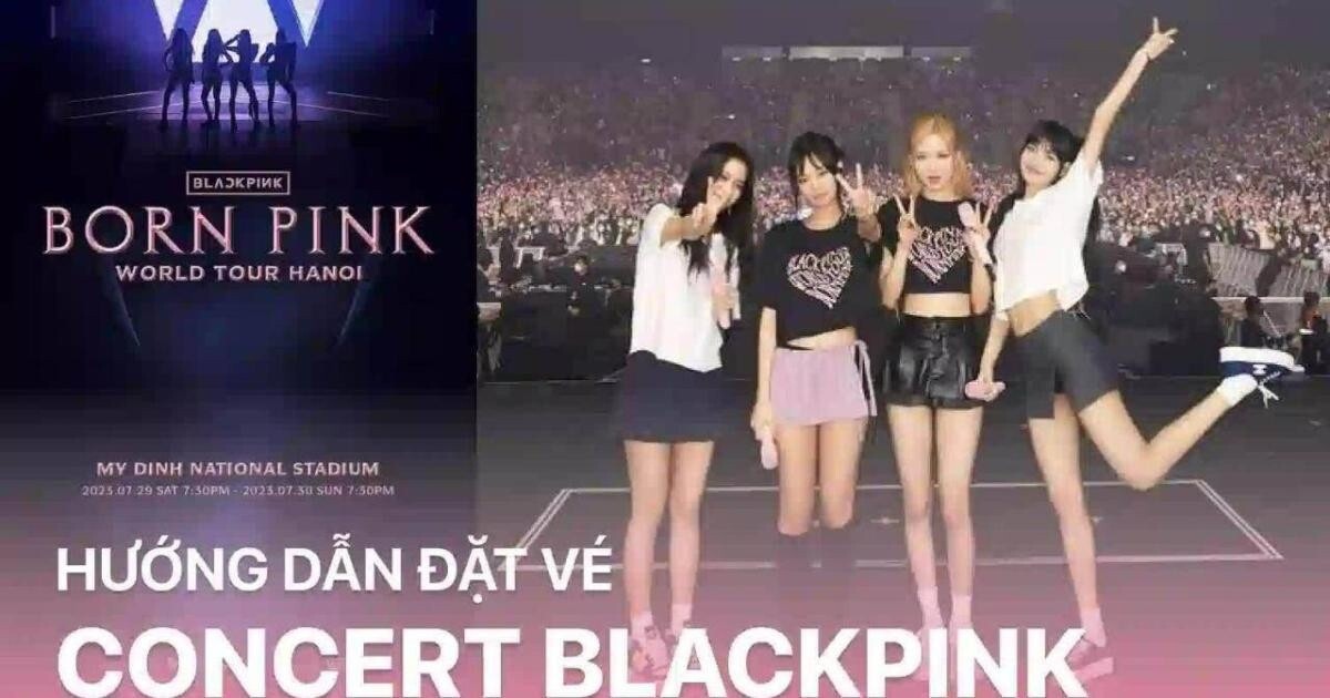 Instructions détaillées sur la façon de « chasser les billets » pour voir le concert de BlackPink à Hanoi