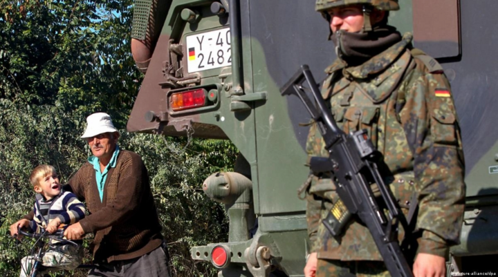 Soldats allemands au Kosovo (Photo : DW)