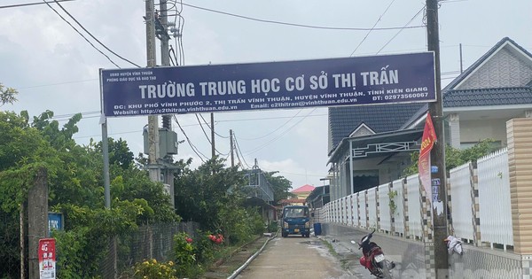 Hiệu trưởng tự ý chuyển trường trước năm học mới ở Kiên Giang: Huyện chưa chỉ đạo