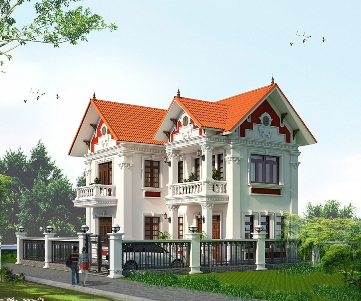 แบบบ้านหลังคาไทย 2 ชั้น สไตล์ชนบท ที่ยากจะละสายตา - 8