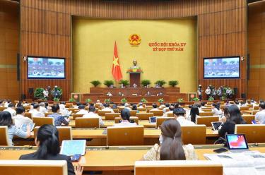 Session at the 5th session of the National Assembly