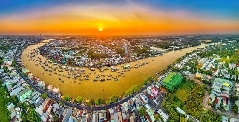 Se necesitan soluciones integrales para garantizar la seguridad hídrica en el delta del Mekong