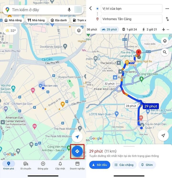 Как просто сохранить расстояние на Google Maps - 1