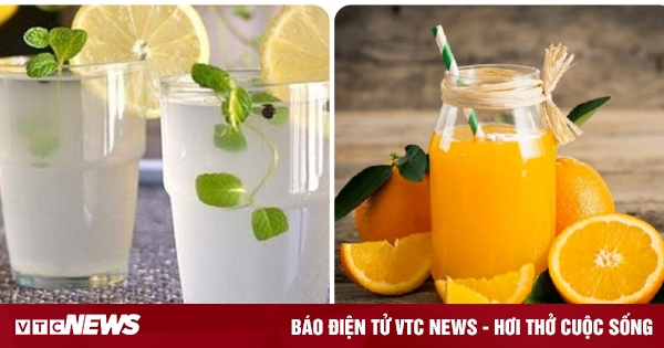 Jus d'orange ou jus de citron, c'est mieux ?