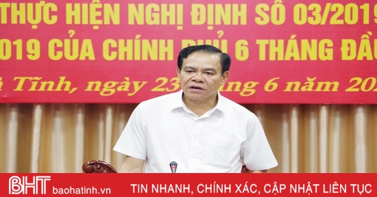 Tham mưu, xử lý kịp thời những vấn đề phát sinh trên địa bàn Hà Tĩnh