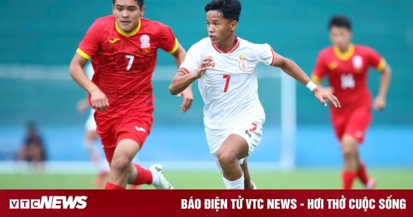 Coming back in the last 10 minutes, U17 Myanmar brought good news to U17 Vietnam