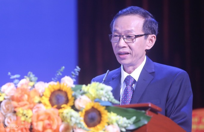 Professor Nguyen Van Minh shared at the closing ceremony on June 9. Photo: Duy Tam