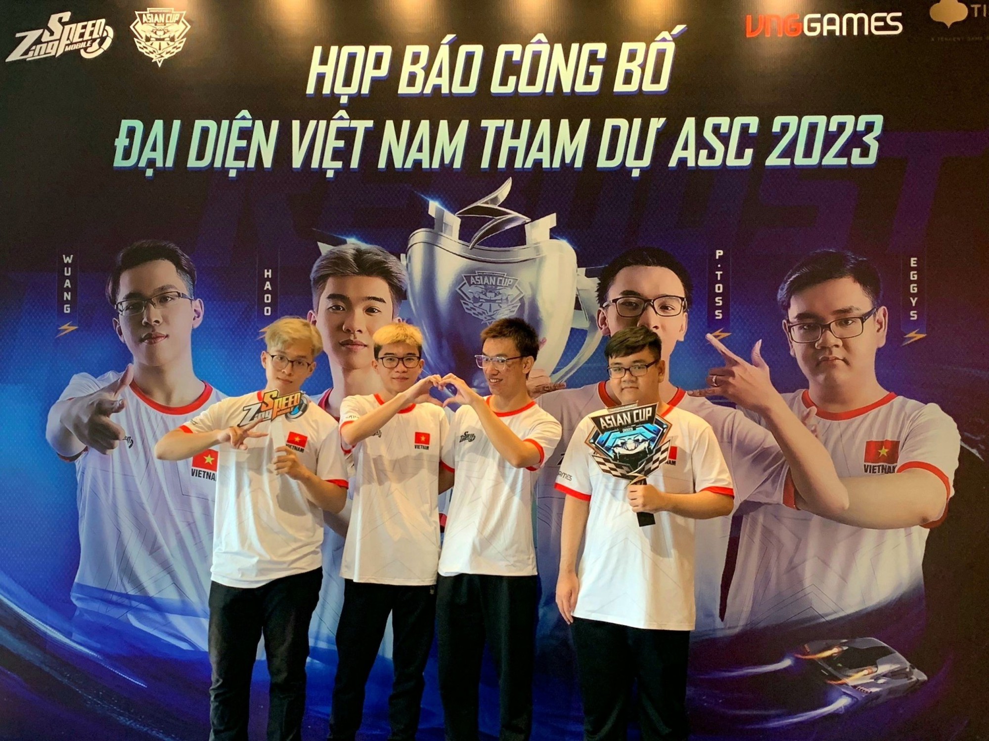 ZingSpeed Mobile ra mắt dàn tuyển thủ Esports tham dự Asian Cup 2023 - Ảnh 1.