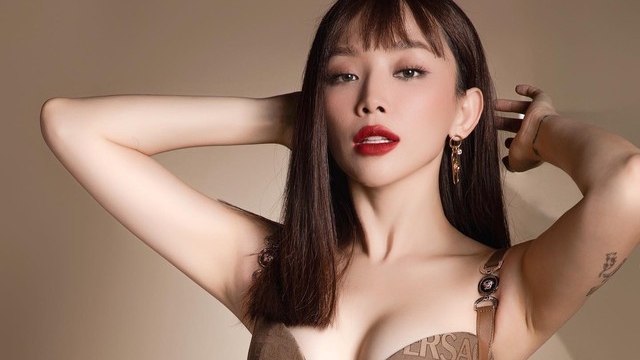 톡 티엔은 임신 사실을 부인했다. 사진: 페이스북 캐릭터