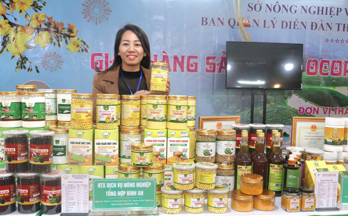 OCOP products create highlights for Nghe An agriculture