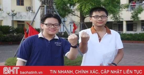 Nhiều cảm xúc trước buổi thi vào lớp 10 THPT Chuyên Hà Tĩnh