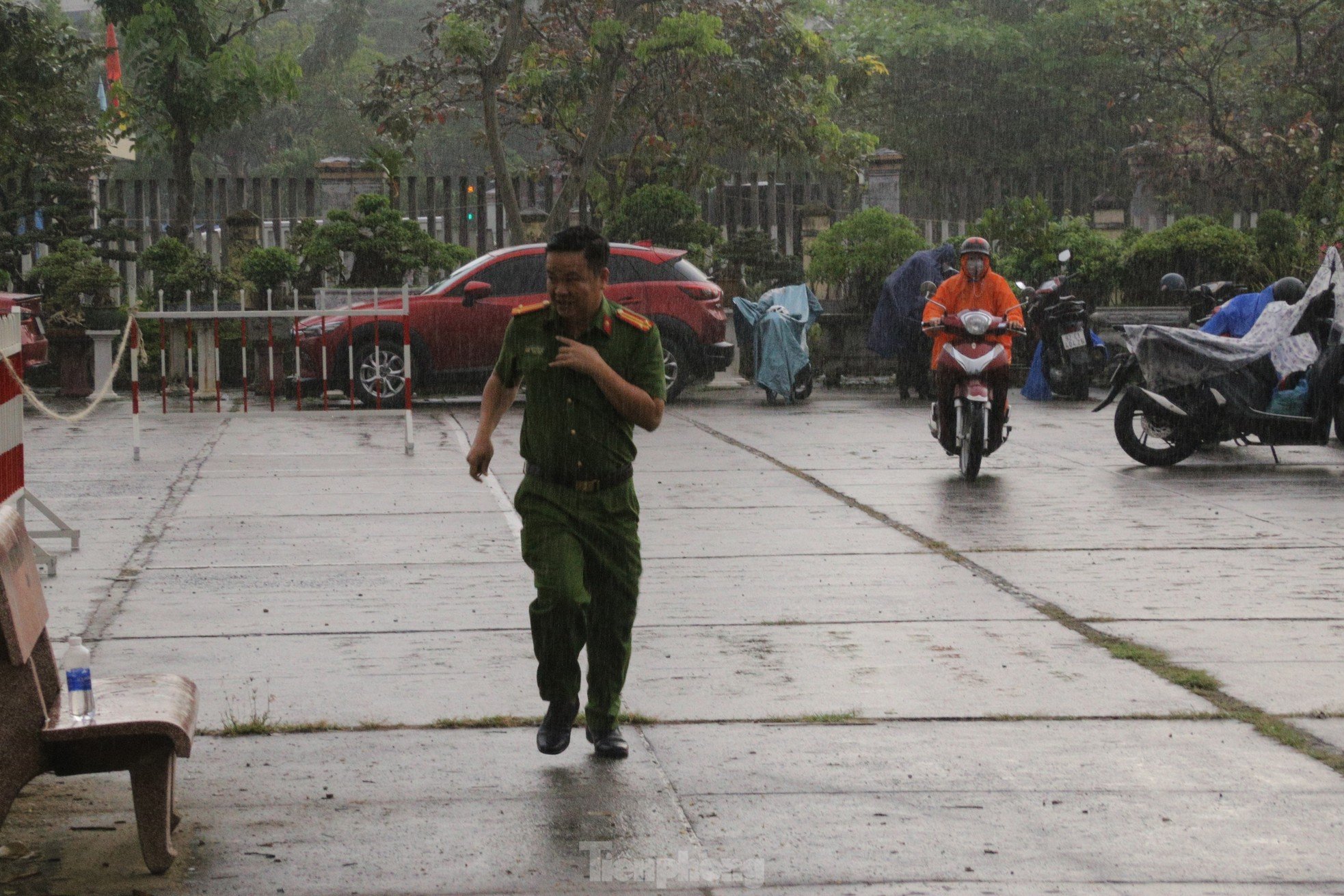 Hoi An ancient town residents brave the rain to donate blood on Red Sunday photo 2