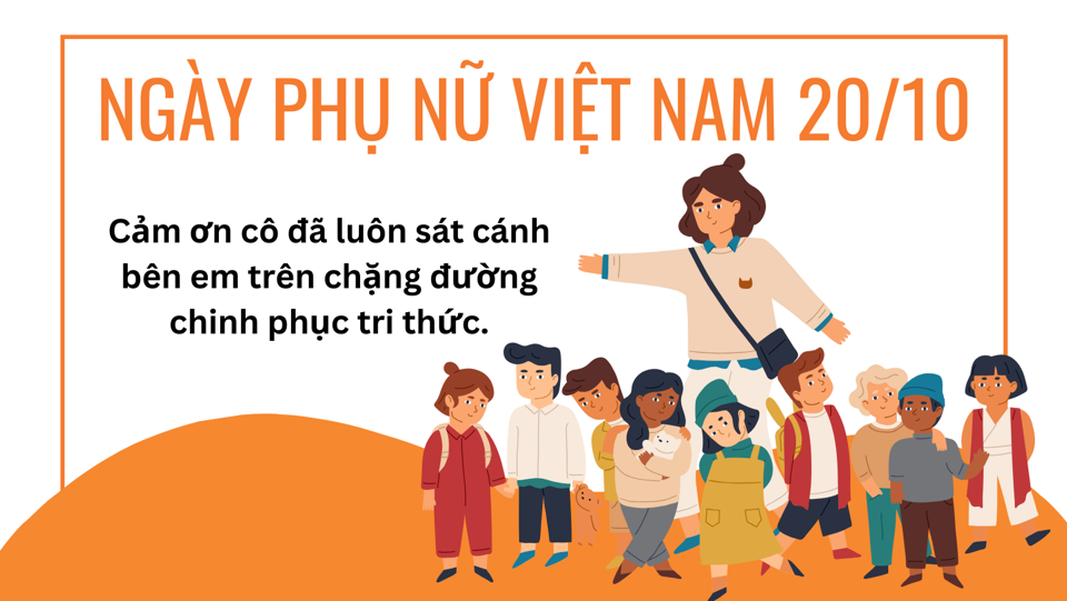 Happy Vietnamese Women's Day October 20th, meaningful wishes for teachers - Photo 4