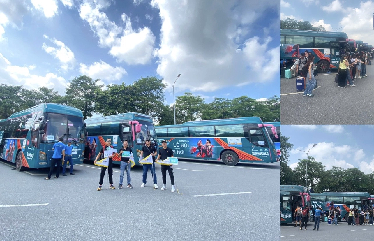 Interbus Lines tài trợ vận chuyển vận động viên Giải chạy Marathon vượt núi Sapa - Ảnh 2.