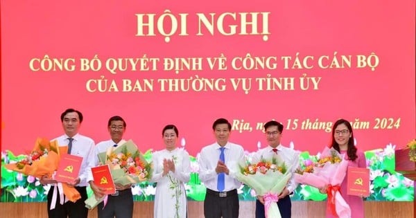 Ban Thường vụ Tỉnh ủy Bà Rịa