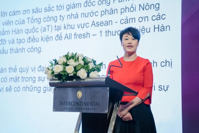Ms. Hyangran Jo - the first fruit sommelier in Korea. Photo: Klever Fruit