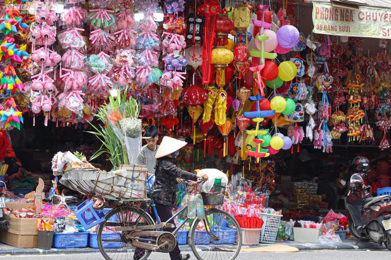 វិថី​ហង្ស​ម៉ា​ភ្លឺ​ថ្លា​មុន​បុណ្យ​ពាក់​កណ្តាល​សរទរដូវ​ពេញ​ទៅ​ដោយ​យុវវ័យ​ចូល​ឆែកឆេរ​ - 1