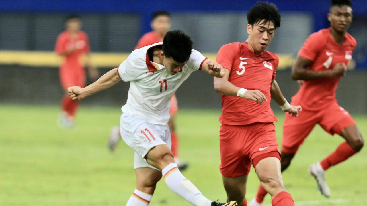 u22 việt nam vs u22 singapore: Đua nhau đốt lưới nhà