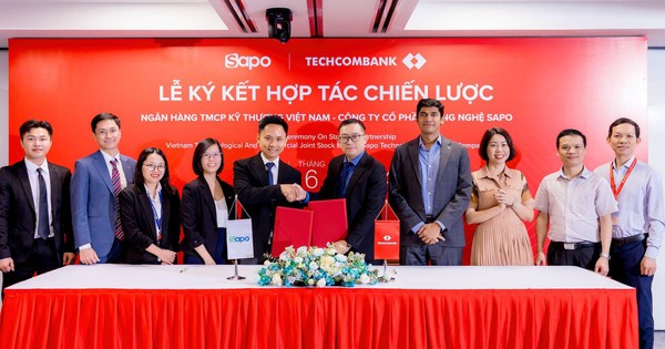 Sapo và Techcombank hợp tác chiến lược nâng tầm giải pháp tài chính số