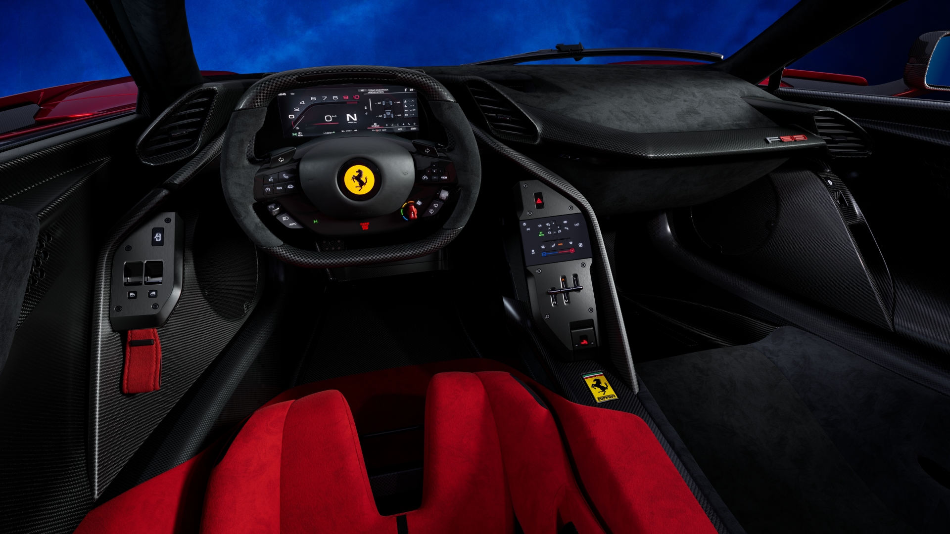 ferrari f80 самый мощный гибридный суперкар в мире, стоимостью около 100 миллиардов донгов, фото 3