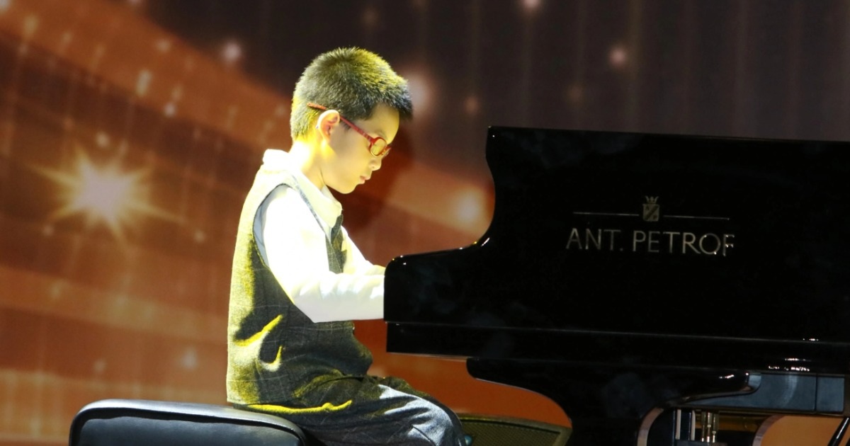 Many young contestants won prizes in the Vietnam Piano Talent Search Competition