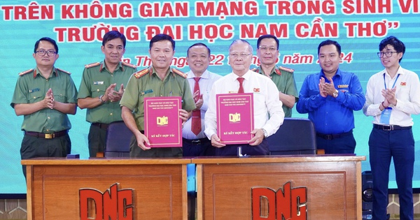 Công an Cần Thơ giúp sinh viên phòng tránh tiêu cực trên không gian mạng