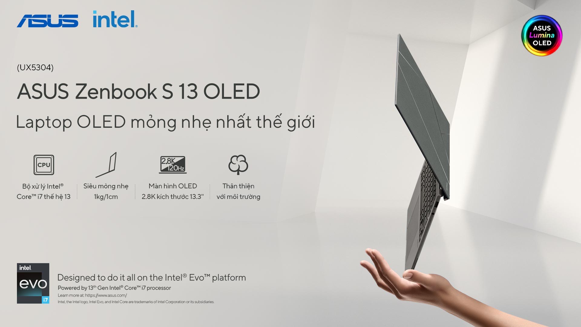 Zenbook S 13 OLED, the world's lightest laptop, priced from 39.99 million VND photo 5