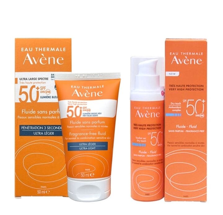 Солнцезащитный крем Avene.