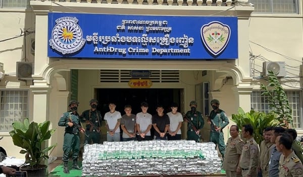 Au cours des 9 premiers mois de 2023, le Cambodge a arrêté plus de 14 700 suspects de trafic de drogue