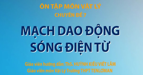 Kiến thức mạch dao động