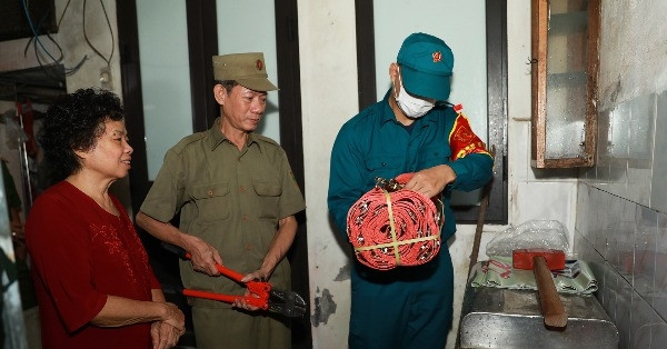 Wards in Hanoi apply night patrol model combined with fire prevention