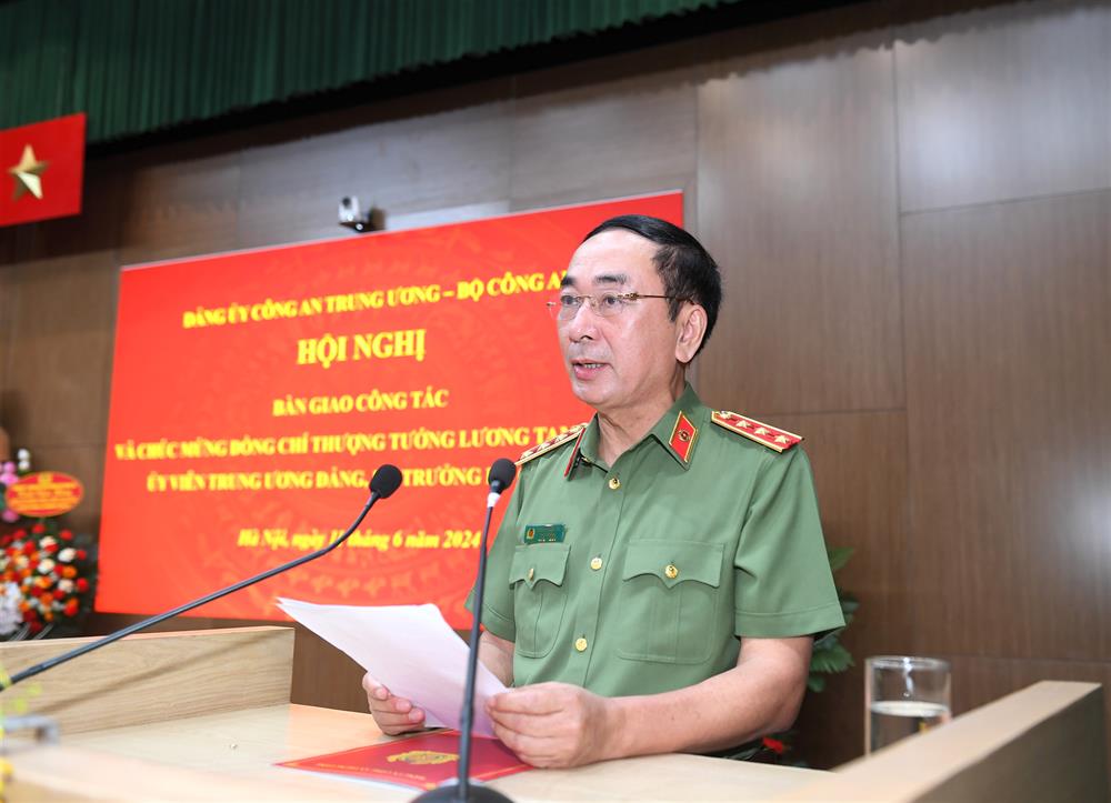 El viceministro Tran Quoc To habló en la conferencia.