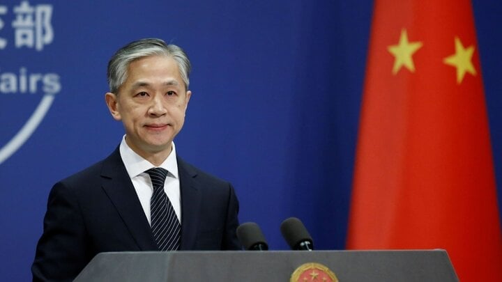 中国外務省報道官の汪文斌氏。 （写真：スプートニク）