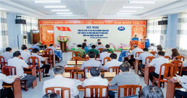 Kien Giang: The Ethnic Committee continues to perform well its role as an advisory body on ethnic affairs and ethnic policies.