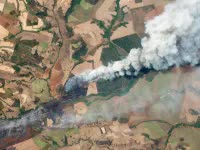 La capital de Brasil está gravemente contaminada por el humo de los incendios forestales
