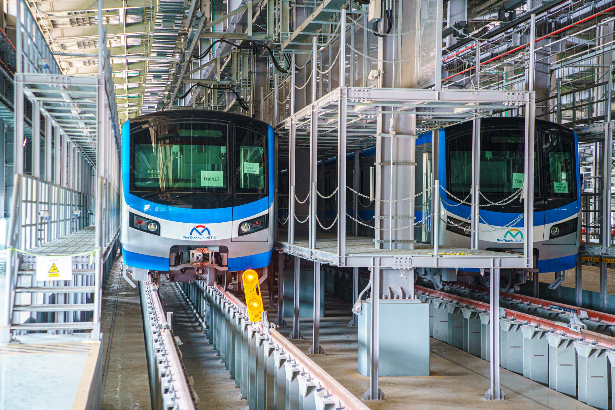 Cận cảnh depot tuyến metro số 1 đã thành hình ảnh 8
