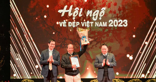 La Télévision Populaire organise la cérémonie de remise des prix du concours photo « Beauté du Vietnam » 2023