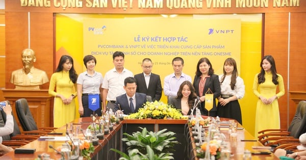 PVcomBank hợp tác với VNPT, cung cấp các giải pháp tài chính số cho doanh nghiệp