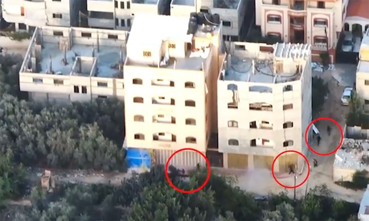 Der Moment, als Israel ein Panzerjagdnest der Hamas zerstörte