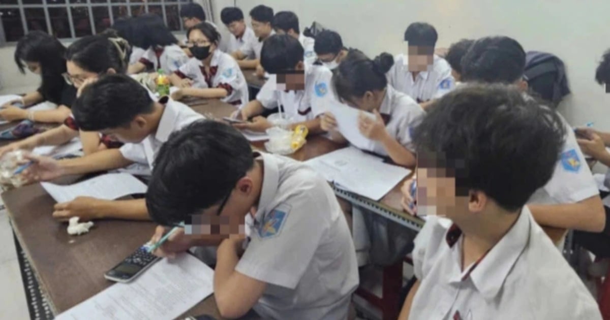 Inspección sorpresa de enseñanza adicional en Ciudad Ho Chi Minh