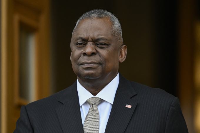 US-Verteidigungsminister Lloyd Austin in Washington am 6. Dezember 2023. Foto: AFP