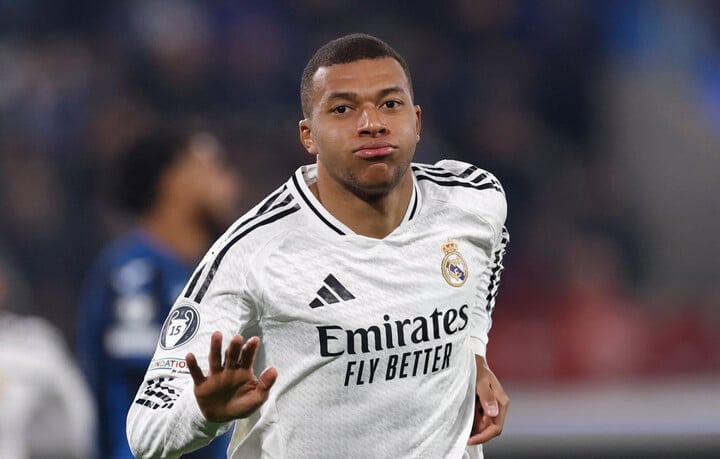 Mbappe ghi bàn sau những trận đấu liên tiếp gây thất vọng. (Ảnh: Getty Images)