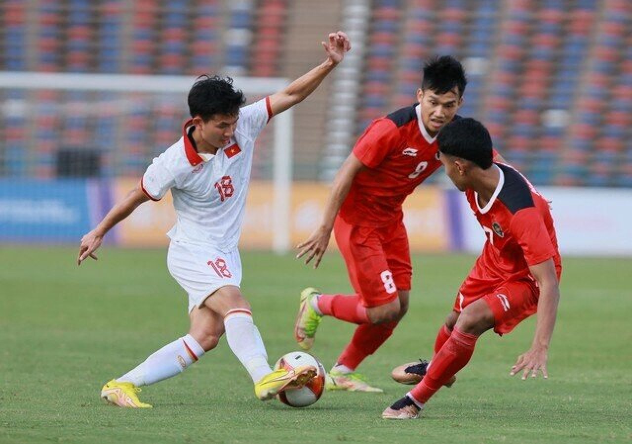 U22 Vietnam vs U22 Indonesia: unfortunate result