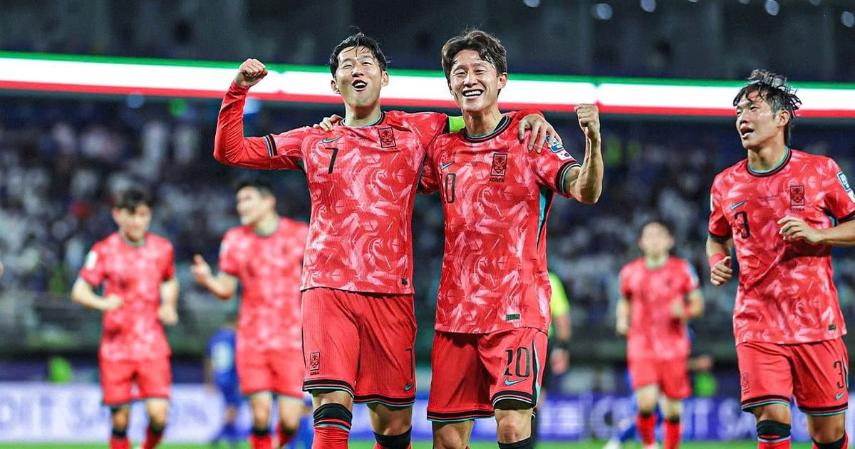 Son Heung-min takes South Korea to the skies, China wins in a landslide at the last minute